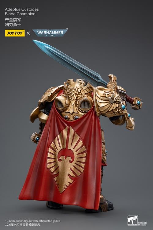 Warhammer 40K Adeptus Custodes Blade Champion (preorder Q1) - Collectables > Action Figures > toys -  Joy Toy