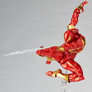 Marvel Amazing Yamaguchi Revoltech No.023 Iron Spider - Reissue - (preorder) - Collectables > Action Figures > toys -  Amazing Yamaguchi