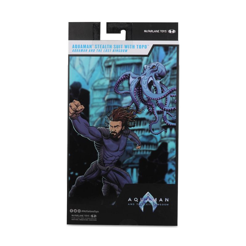 McFarlane Toys Aquaman Movie Stealth Suit with Topo  - Exclusive - Collectables > Action Figures > toys -  McFarlane Toys