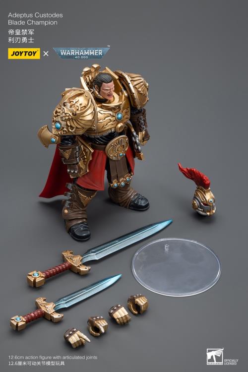 Warhammer 40K Adeptus Custodes Blade Champion (preorder Q1) - Collectables > Action Figures > toys -  Joy Toy