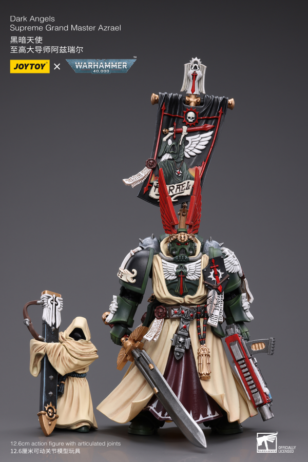 Warhammer 40k - Dark Angels - Supreme Grand Master Azrael (preorder Dec/Jan) - Collectables > Action Figures > toys -  Joy Toy