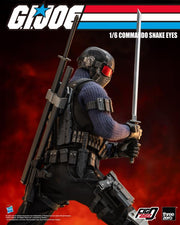 G.I. Joe FigZero Commando Snake Eyes 1/6 (Preorder Q3) - Collectables > Action Figures > toys -  ThreeZero