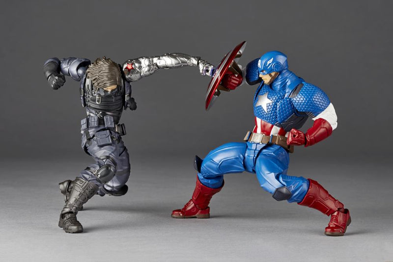 Marvel Amazing Yamaguchi Revoltech NR026 Winter Soldier (preorder) - Collectables > Action Figures > toys -  Amazing Yamaguchi