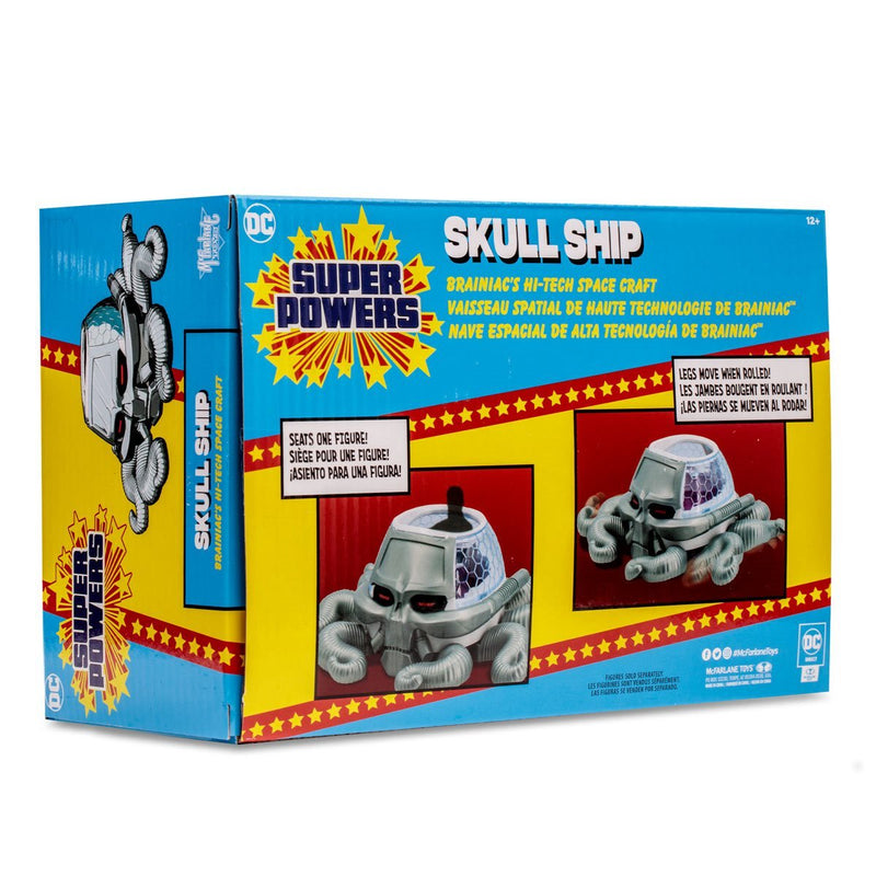 DC Super Powers Skull Ship Brainiac's Hi-Tech Space Craft Vehicle (preorder Q2) - Collectables > Action Figures > toys -  McFarlane Toys