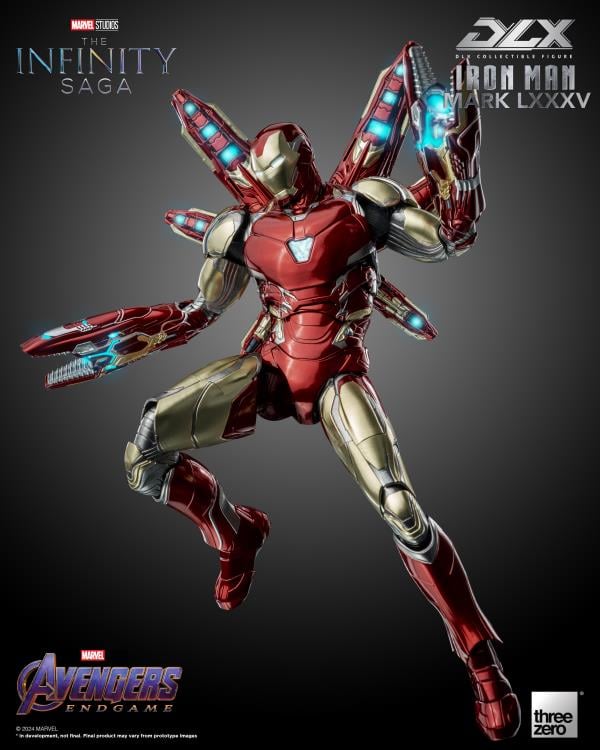 Avengers: The Infinity Saga DLX Iron Man Mark 85 1/12 (preorder Q2) - Collectables > Action Figures > toys -  ThreeZero