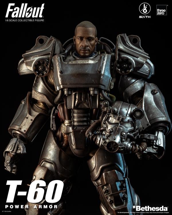 Fallout SiXTH T-60 Power Armor 1/6 Scale Figure - Reissue (preorder Q4) - Collectables > Action Figures > toys -  ThreeZero