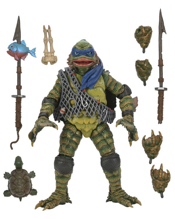 Universal Monsters x Teenage Mutant Ninja Turtles Ultimate Leonardo as The Creature (preorder) - Collectables > Action Figures > toys -  Neca