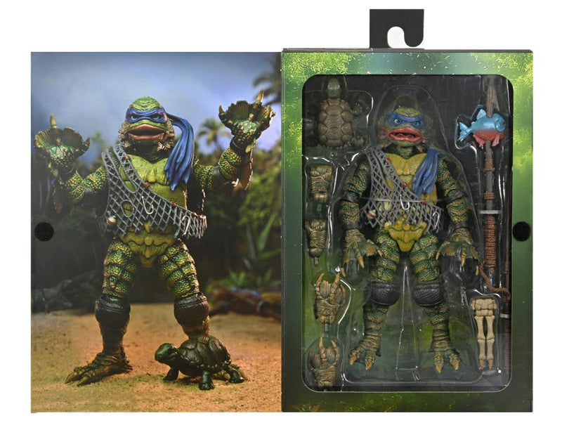 Universal Monsters x Teenage Mutant Ninja Turtles Ultimate Leonardo as The Creature (preorder) - Collectables > Action Figures > toys -  Neca