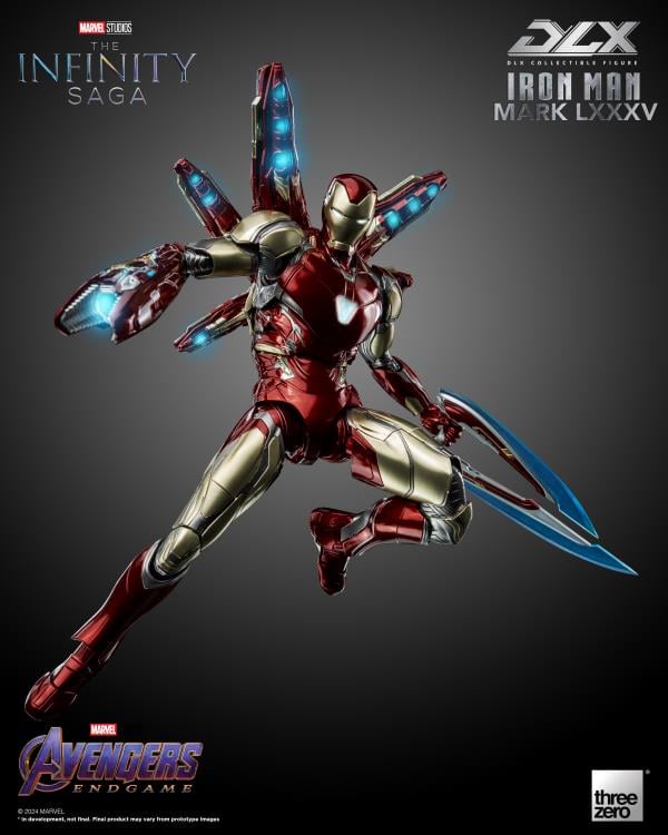 Avengers: The Infinity Saga DLX Iron Man Mark 85 1/12 (preorder Q2) - Collectables > Action Figures > toys -  ThreeZero