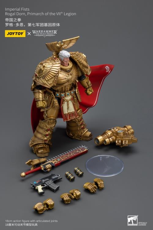 Warhammer 40K - Imperial Fists - Rogal Dorn, Primarch of the VIIth Legion (preorder Q2) - Collectables > Action Figures > toys -  Joy Toy