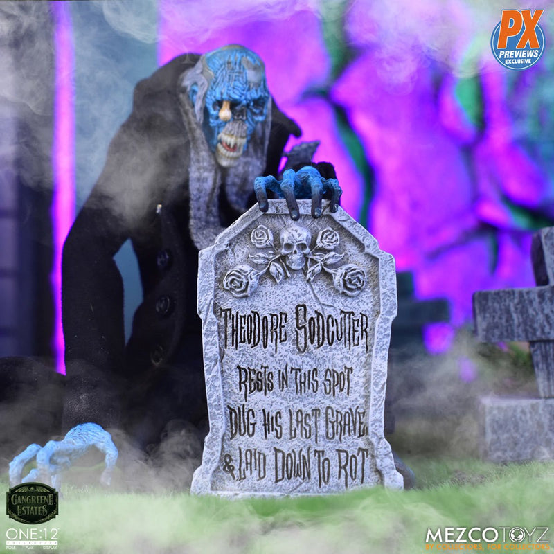 ONE-12 COLLECTIVE THEODORE SODCUTTER GHOSTLY GHOUL ED - Exclusive (preorder Q1) - Collectables > Action Figures > toys -  MEZCO TOYS