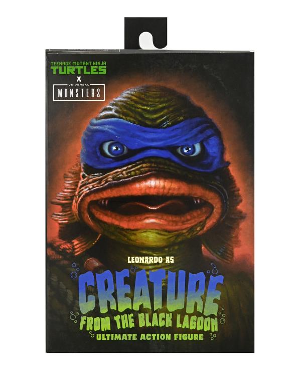Universal Monsters x Teenage Mutant Ninja Turtles Ultimate Leonardo as The Creature (preorder) - Collectables > Action Figures > toys -  Neca