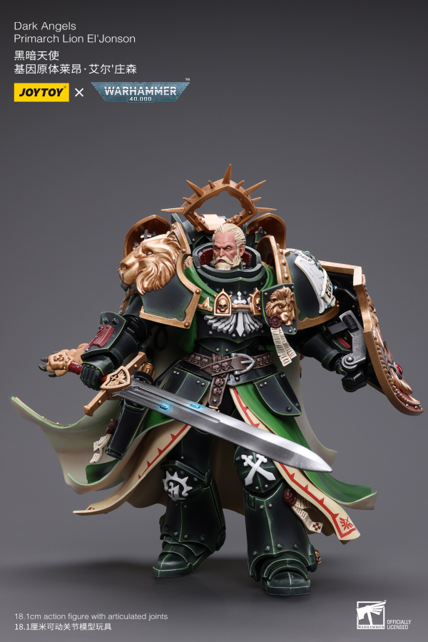 Warhammer 40k - Dark Angels - Primarch Lion El'Jonson (preorder Dec/Jan) - Collectables > Action Figures > toys -  Joy Toy