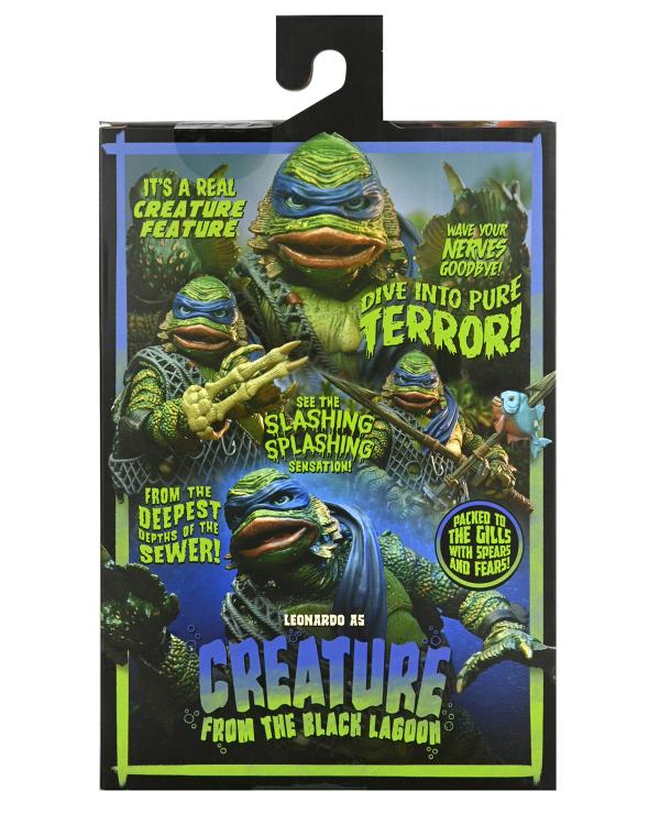 Universal Monsters x Teenage Mutant Ninja Turtles Ultimate Leonardo as The Creature (preorder) - Collectables > Action Figures > toys -  Neca