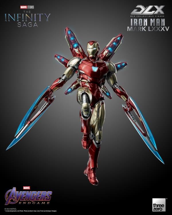 Avengers: The Infinity Saga DLX Iron Man Mark 85 1/12 (preorder Q2) - Collectables > Action Figures > toys -  ThreeZero