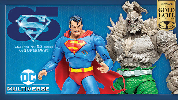 DC Multiverse Superman vs Doomsday (Gold Label) - Exclusive - Collectables > Action Figures > toys -  McFarlane Toys