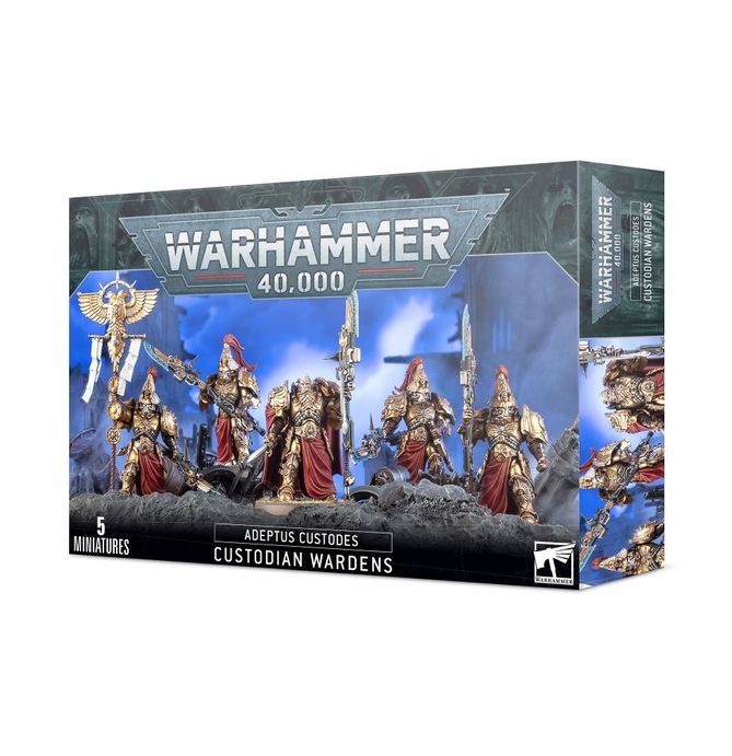 ADEPTUS CUSTODES: CUSTODIAN WARDENS - Miniature -  Games Workshop