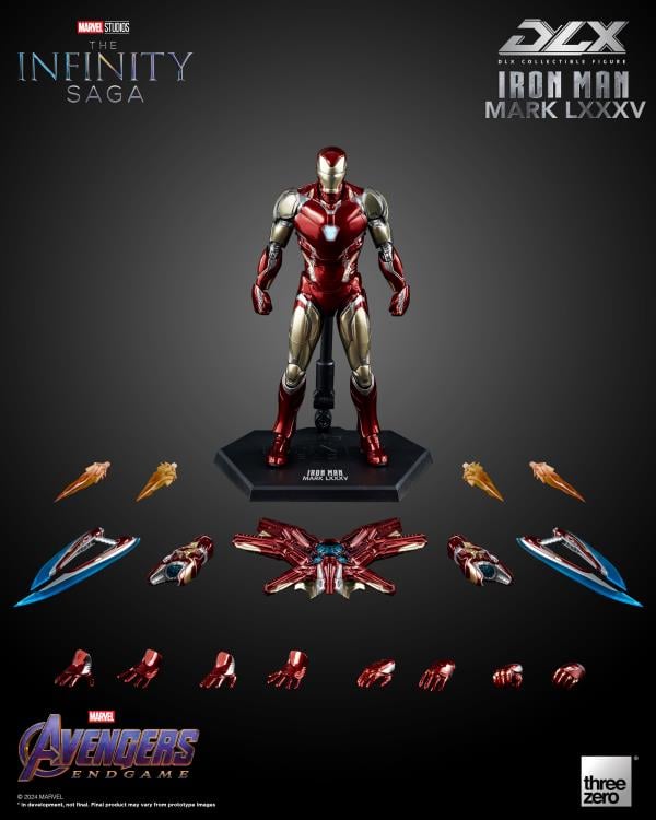 Avengers: The Infinity Saga DLX Iron Man Mark 85 1/12 (preorder Q2) - Collectables > Action Figures > toys -  ThreeZero