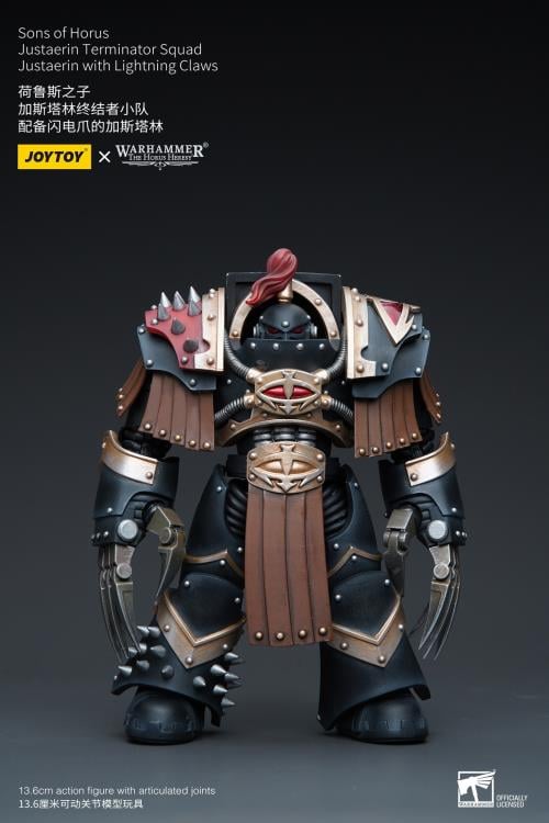 Warhammer 40K - Sons of Horus Justaerin Terminator Squad - with Lightning Claws 1/18 Scale Action Figure (preorder Q4) - Collectables > Action Figures > toys -  Joy Toy