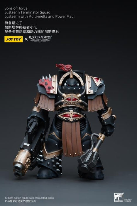 Warhammer 40K - Sons of Horus Justaerin Terminator Squad - with Multi-Melta and Power Maul 1/18 Scale Action Figure (preorder Q4) - Collectables > Action Figures > toys -  Joy Toy