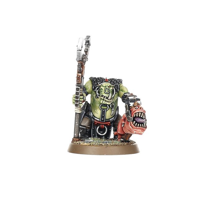 ORKS: RUNTHERD AND GRETCHIN - Miniature -  Games Workshop