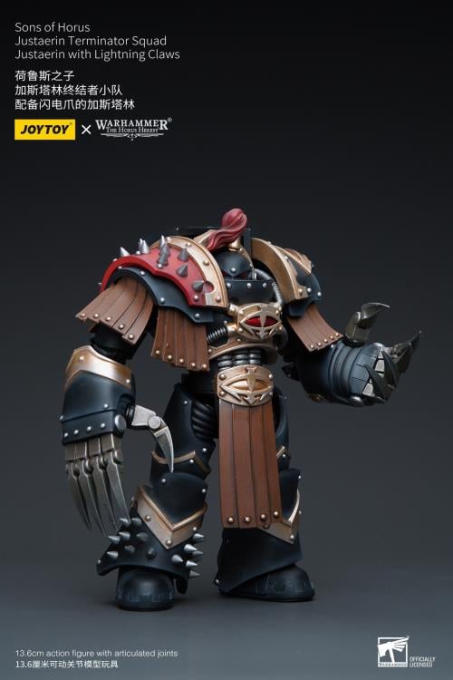 Warhammer 40K - Sons of Horus Justaerin Terminator Squad - with Lightning Claws 1/18 Scale Action Figure (preorder Q4) - Collectables > Action Figures > toys -  Joy Toy