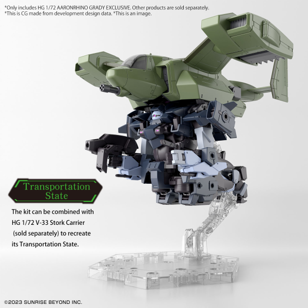 BANDAI HG 1/72 AARONRHINO GRADY - EXCLUSIVE (preorder Q1) - Model Kit > Collectable > Gunpla > Hobby -  Bandai