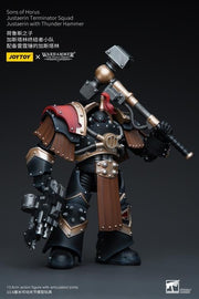 Warhammer 40K - Sons of Horus Justaerin Terminator Squad -with Thunder Hammer 1/18 Scale Action Figure (preorder Q4) - Collectables > Action Figures > toys -  Joy Toy