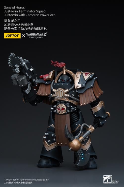 Warhammer 40K - Sons of Horus Justaerin Terminator Squad - with Carsoran Power Axe 1/18 Scale Action Figure (preorder Q4) - Collectables > Action Figures > toys -  Joy Toy