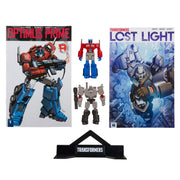 Optimus Prime and Megatron w/Comic (Page Punchers: Transformers) 3" 2-Pack (preorder Q2) - Collectables > Action Figures > toys -  McFarlane Toys