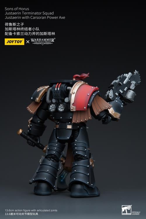 Warhammer 40K - Sons of Horus Justaerin Terminator Squad - with Carsoran Power Axe 1/18 Scale Action Figure (preorder Q4) - Collectables > Action Figures > toys -  Joy Toy