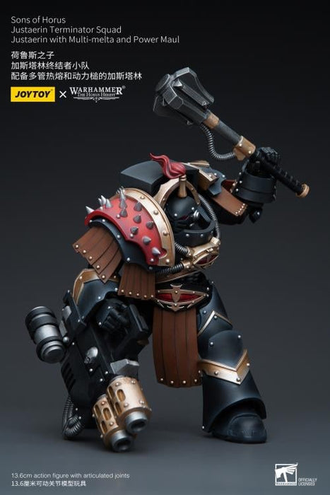 Warhammer 40K - Sons of Horus Justaerin Terminator Squad - with Multi-Melta and Power Maul 1/18 Scale Action Figure (preorder Q4) - Collectables > Action Figures > toys -  Joy Toy