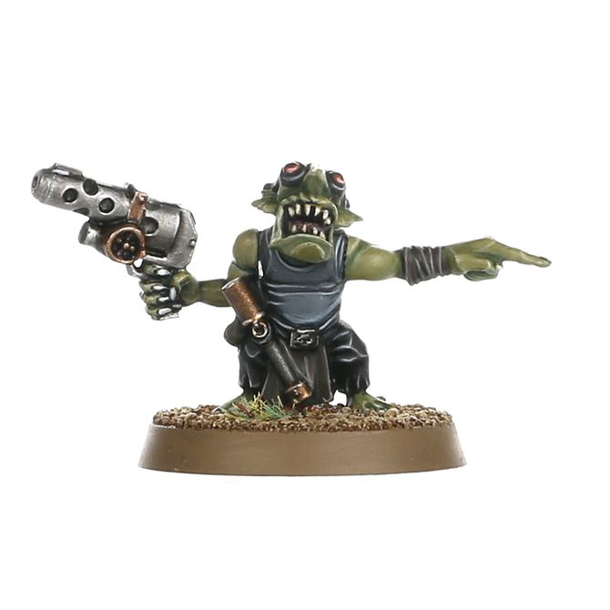 ORKS: RUNTHERD AND GRETCHIN - Miniature -  Games Workshop