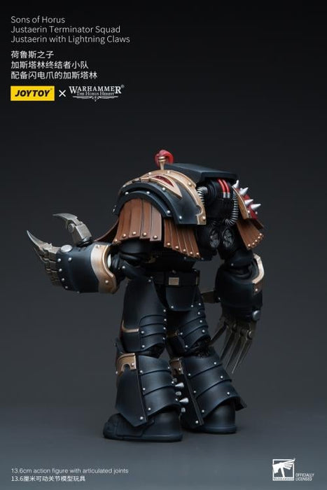 Warhammer 40K - Sons of Horus Justaerin Terminator Squad - with Lightning Claws 1/18 Scale Action Figure (preorder Q4) - Collectables > Action Figures > toys -  Joy Toy