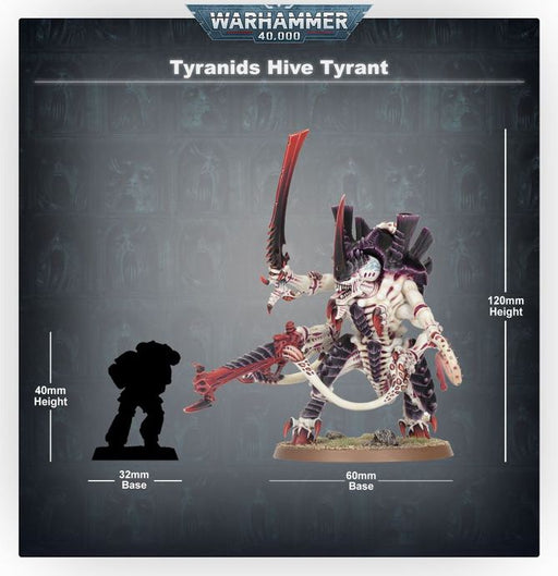 TYRANIDS: HIVE TYRANT - Miniature -  Games Workshop