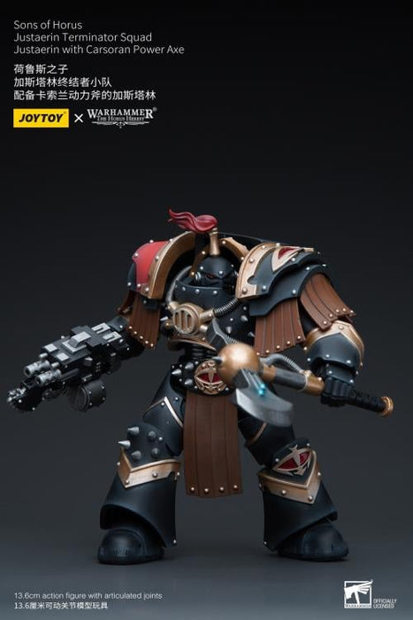 Warhammer 40K - Sons of Horus Justaerin Terminator Squad - with Carsoran Power Axe 1/18 Scale Action Figure (preorder Q4) - Collectables > Action Figures > toys -  Joy Toy