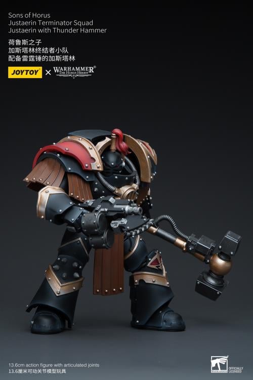 Warhammer 40K - Sons of Horus Justaerin Terminator Squad -with Thunder Hammer 1/18 Scale Action Figure (preorder Q4) - Collectables > Action Figures > toys -  Joy Toy