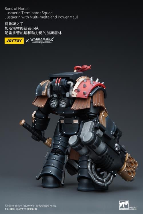 Warhammer 40K - Sons of Horus Justaerin Terminator Squad - with Multi-Melta and Power Maul 1/18 Scale Action Figure (preorder Q4) - Collectables > Action Figures > toys -  Joy Toy