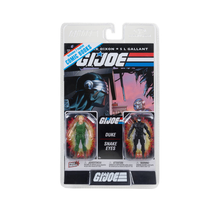 Duke and Snake Eyes w/Comic (Page Punchers: G.I. Joe) 3" 2-Pack (preorder Q2) - Collectables > Action Figures > toys -  McFarlane Toys