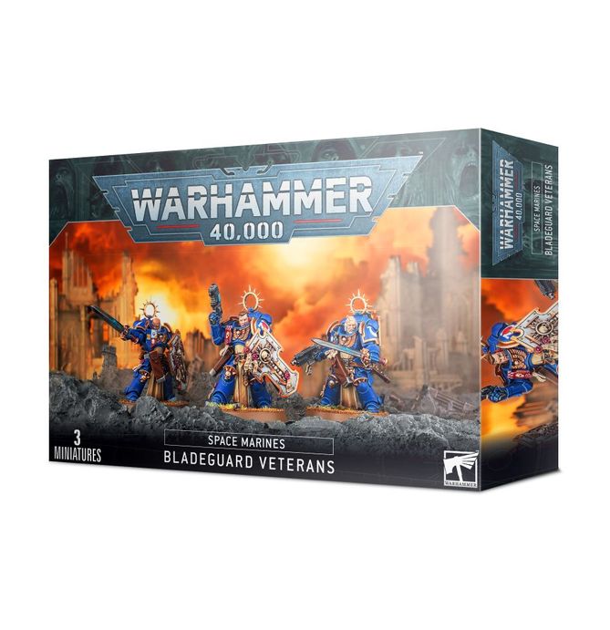 SPACE MARINES BLADEGUARD VETERANS - Miniature -  Games Workshop