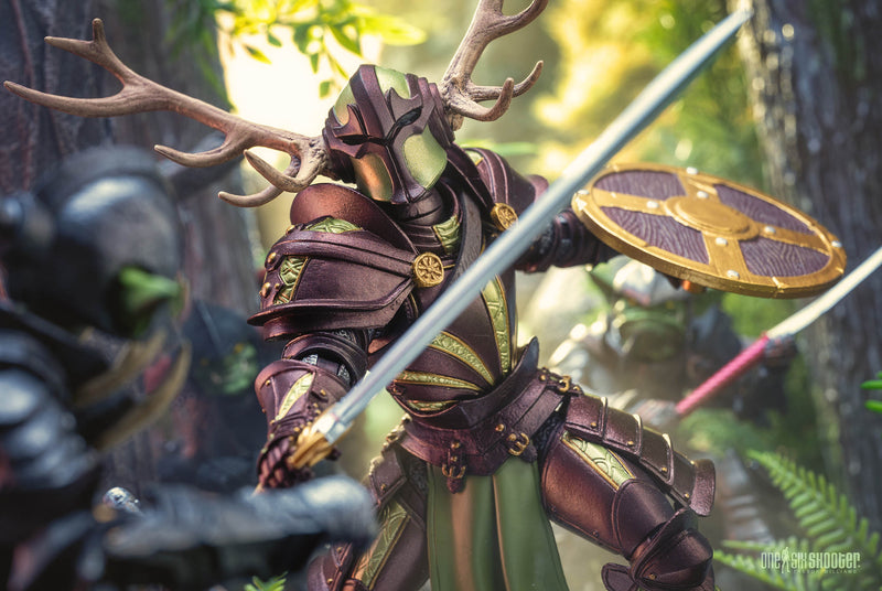 Mythic Legions - Legion Builder Reinforcements 2 - Silverhorn Sentry - Collectables > Action Figures > toys -  Four Horsemen