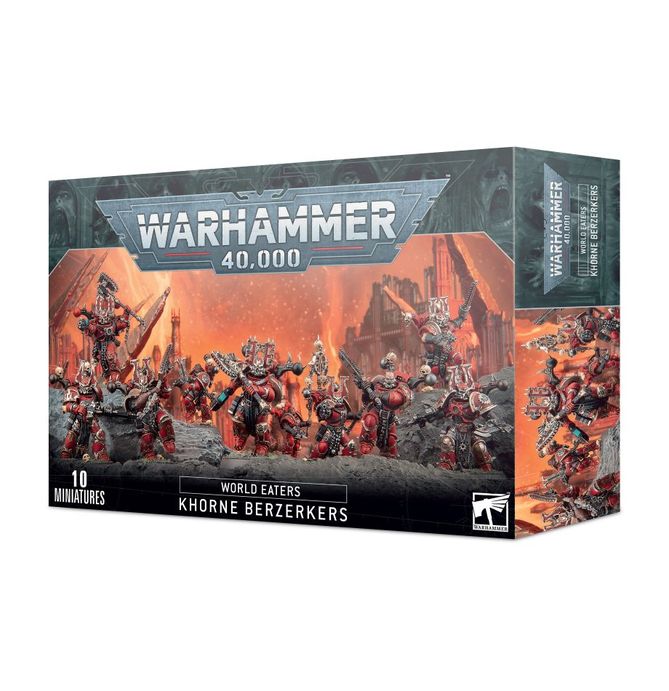 WORLD EATERS: KHORNE BERSERKERS - Miniature -  Games Workshop