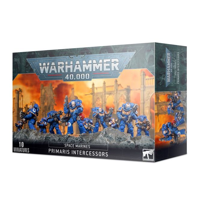 SPACE MARINES PRIMARIS INTERCESSORS - Miniature -  Games Workshop