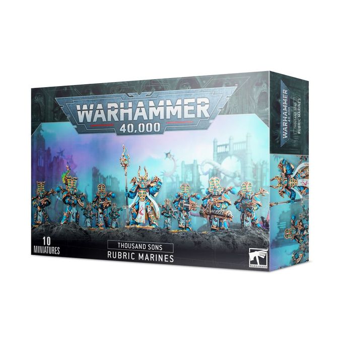 THOUSAND SONS: RUBRIC MARINES - Miniature -  Games Workshop