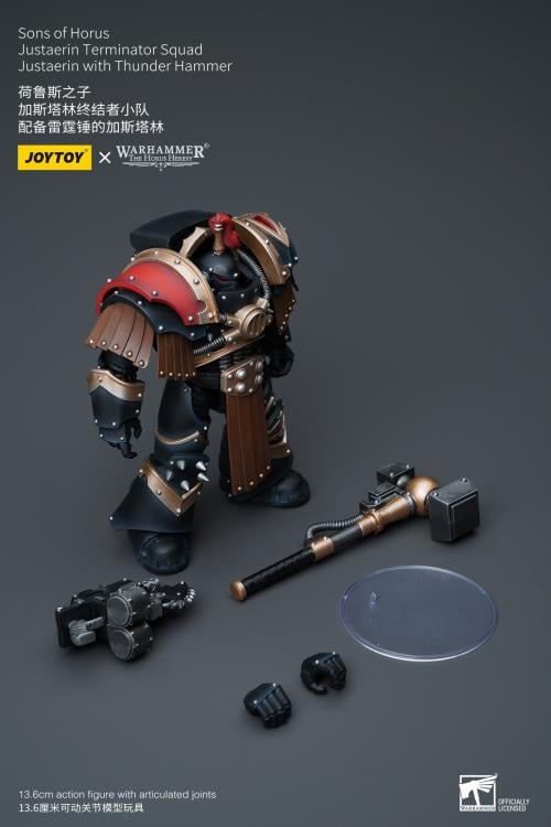 Warhammer 40K - Sons of Horus Justaerin Terminator Squad -with Thunder Hammer 1/18 Scale Action Figure (preorder Q4) - Collectables > Action Figures > toys -  Joy Toy