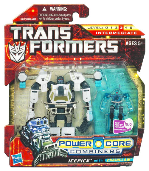 Transformers 6 Inch Action Figure Combiner 2-Pack Wave 2 - Icepick with Chainclaw (Arctic Assault Vehicle) - Collectables > Action Figures > toys -  Hasbro
