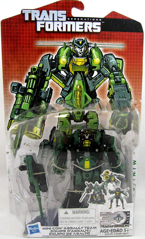 Transformers Generations  30th Anniversary MINI-CON  TEAM Windshear Heavytread Runway Deluxe - Collectables > Action Figures > toys -  Hasbro