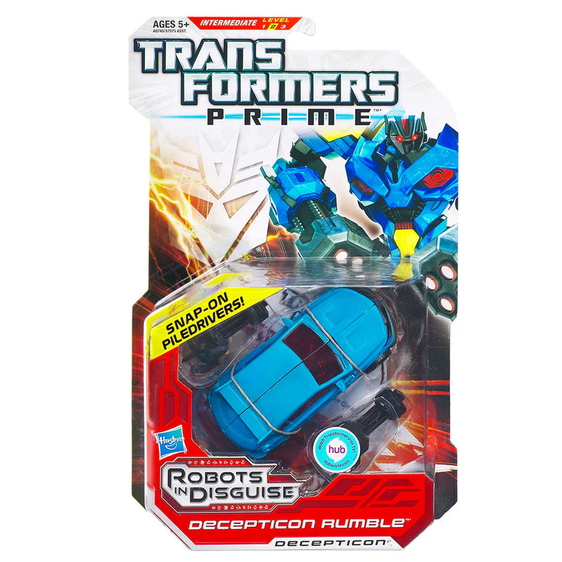 Transformers Prime Deluxe Class Decepticon Rumble - Collectables > Action Figures > toys -  Hasbro