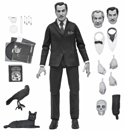 Vincent Price - 7" Scale Action Figure - Ultimate Vincent Price (B&W) (Preorder Feb/Mar 2026) - Collectables > Action Figures > toys -  Neca