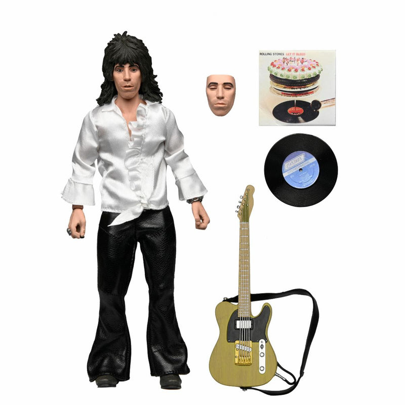 The Rolling Stones - 8” Clothed Action Figure - Keith Richards (1975) Figure (Preorder Feb/Mar 2026) - Collectables > Action Figures > toy -  Neca